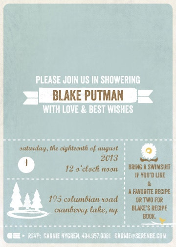 Lake House invitations