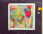 POSTER PRINT - strawberry plant