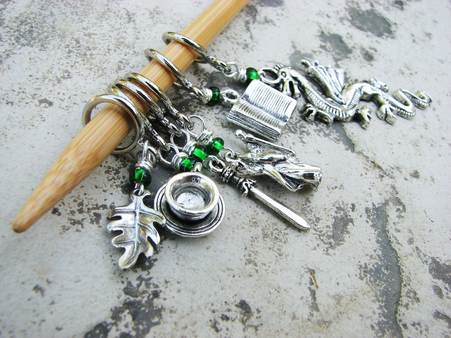 Middle Earth LOTR - Non-Snag Stitch Markers