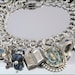 Harry Potter Charm Bracelet, Silver Charm Bracelet, Vintage Images Inspired by Harry Potter Jewelry