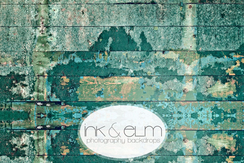 Vinyl Photography Backdrop 4ft x 3ft, Photo Backdrop Floordrop Distressed Wood, Vintage Distressed and Weathered Backdrop, "Rambunctious"