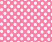 1 Fat Quarter Michael Miller Ta Dot  Candy Pink, Designer Fabric