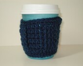 Cup Cozy for Take-Out Cup, Dark Blue - Buy 2 Get 1 Free