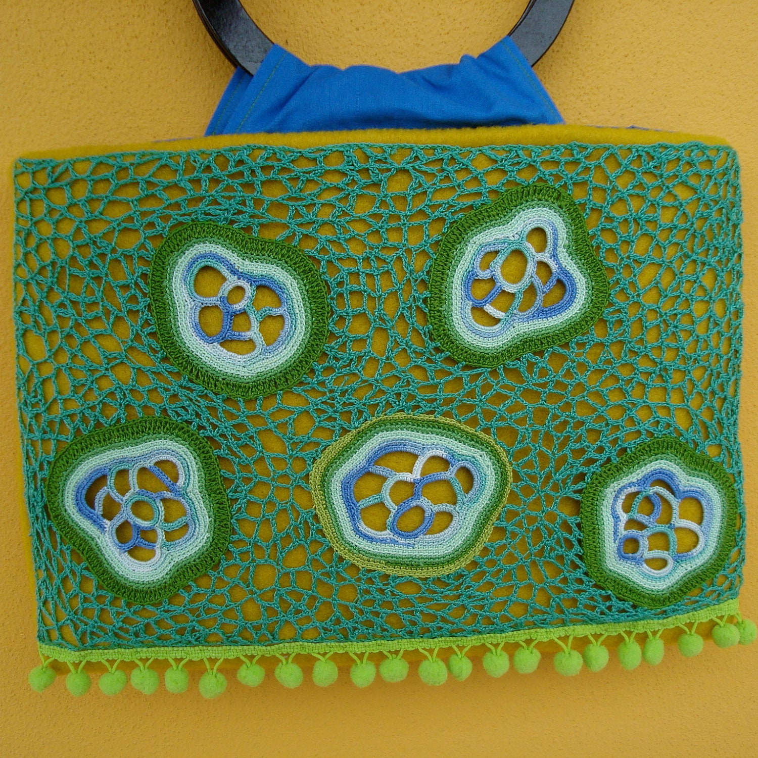 Bag Freeform Crochet Lettucey