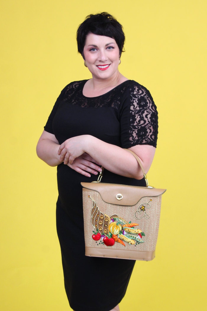 Horn of Plenty Vintage Purse