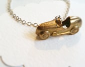 Bronze Monopoly car bracelet