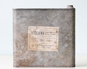 Vintage Galvanized Cooler - Iceland Universal Water Cooler