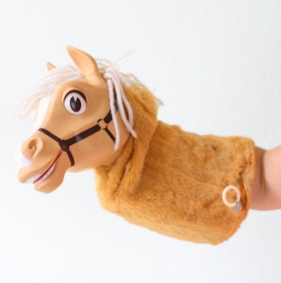 Vintage Horse Puppet - Mister Ed - by Mattel 1962
