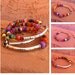 Bohemian Gypsy Colorful Bangles Set Of Three