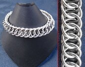 Bracelet - Steel Half Persian 4 in 1 - Metal Chainmaille Jewelry