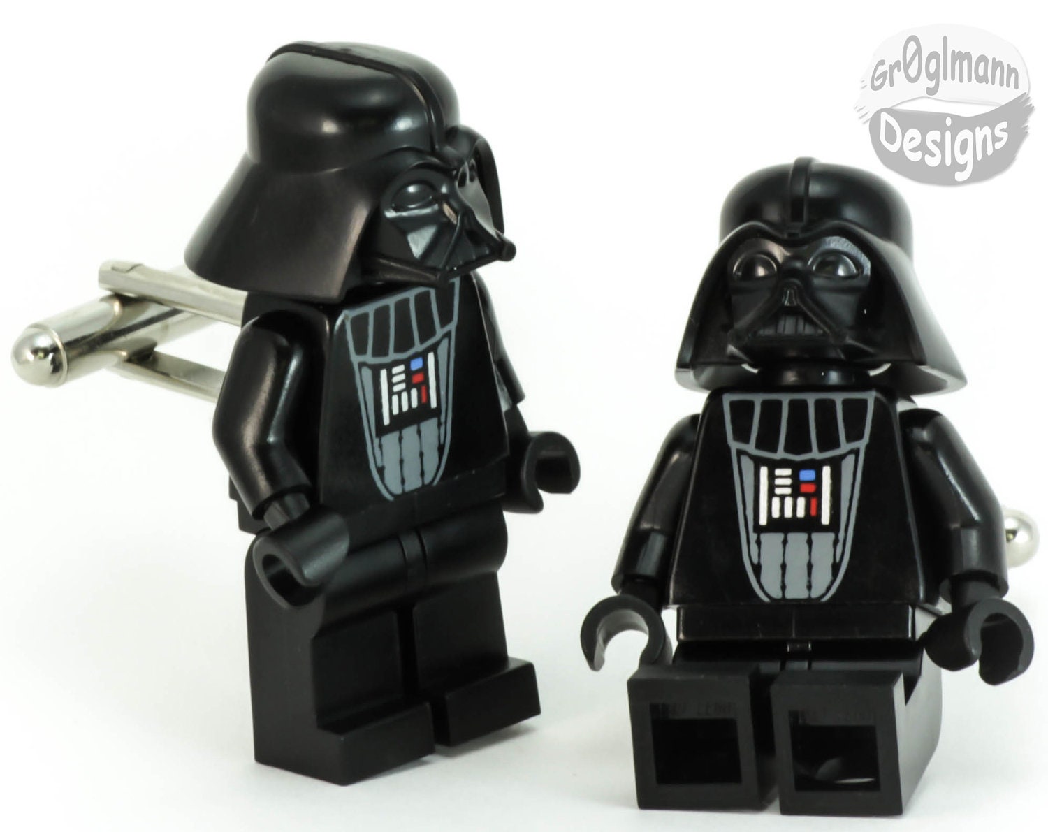 Star Wars Darth Vader Cufflinks :) made with LEGO bricks