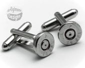 SALE- Remington 38 Special Pistol Bullet Casing Shell Cufflinks