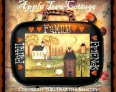 E Pattern - Martha Smalley's Apple Tree Cottage Designs - "Faith, Family & Friends Suitcase"