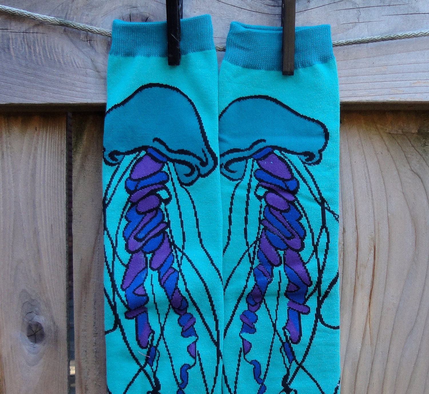 KOOL KID Arm / Leg Warmers for Baby, Toddler, Child, Tween Boy or Girl - Jellyfish - Fun and Functional Fashion