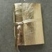 Gold Leather Journal or Sketchbook