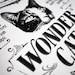 Wonder Cat  - Vintage style screenprint poster