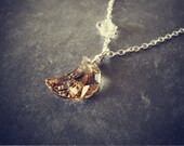 Crystal Moon and Star Necklace.