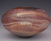 Sunset Colorful Ceramic Raku Vase