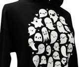 GHOST Hoodie - Kawaii Ghosts Unisex Sweatshirt - (Sizes S, M, L, XL)