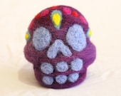 Needle Felted Sugar Skull