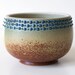 Spotted Turquoise Bowl, Stoneware