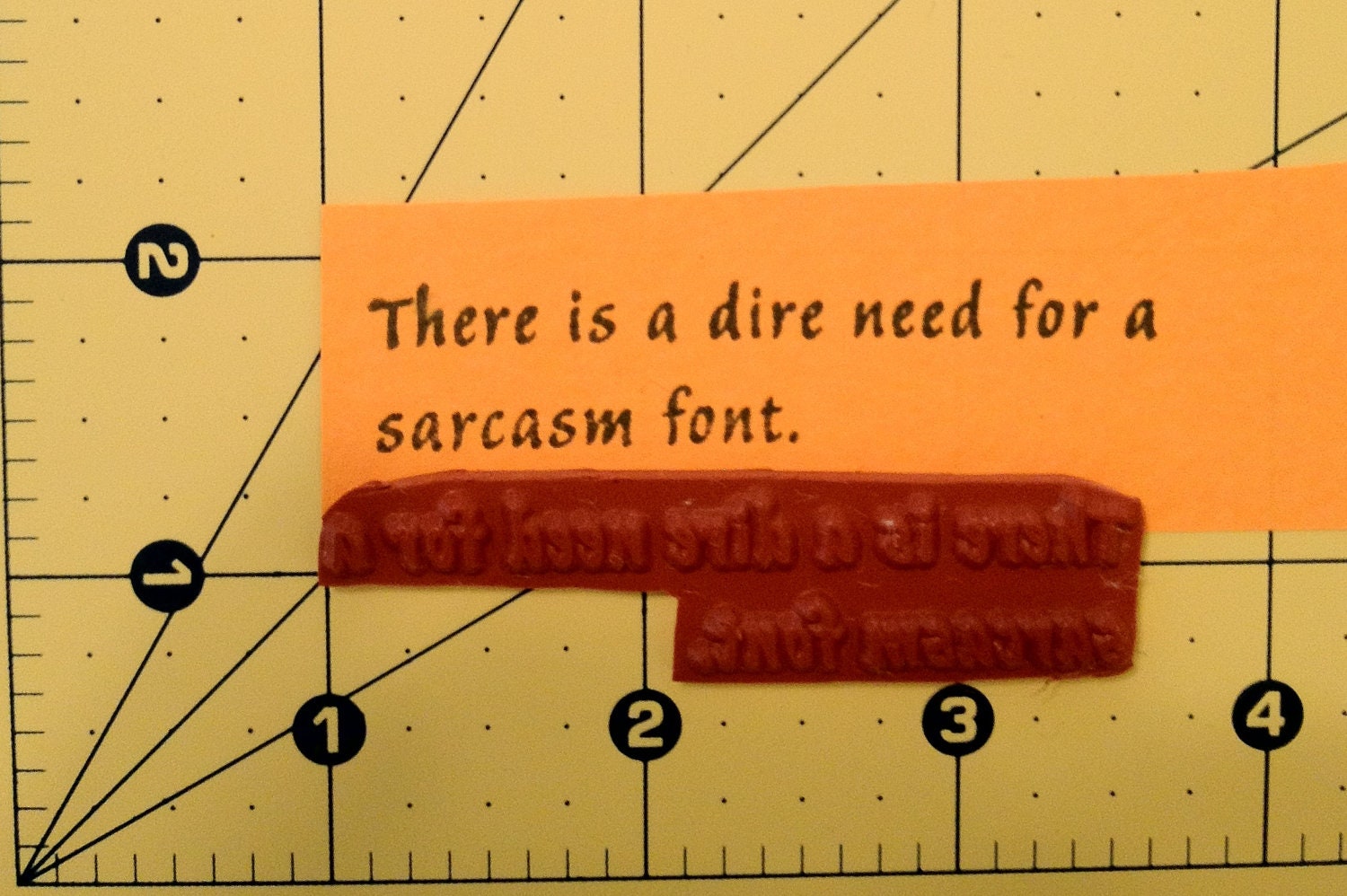 sarcastic font