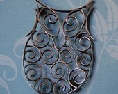Vintage Signed Sterling Taxco Owl Mid Century Design