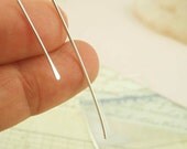 Sterling Silver Earrings - Elegant Rectangles