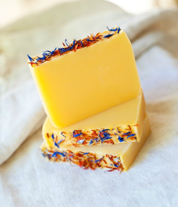Organic Soap - Sea Buckthorn Satsuma - Organic Face Soap/Complexion Bar