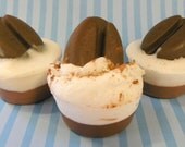 Coffee Lovers Cupcake Guest Soaps - Goat's milk soap