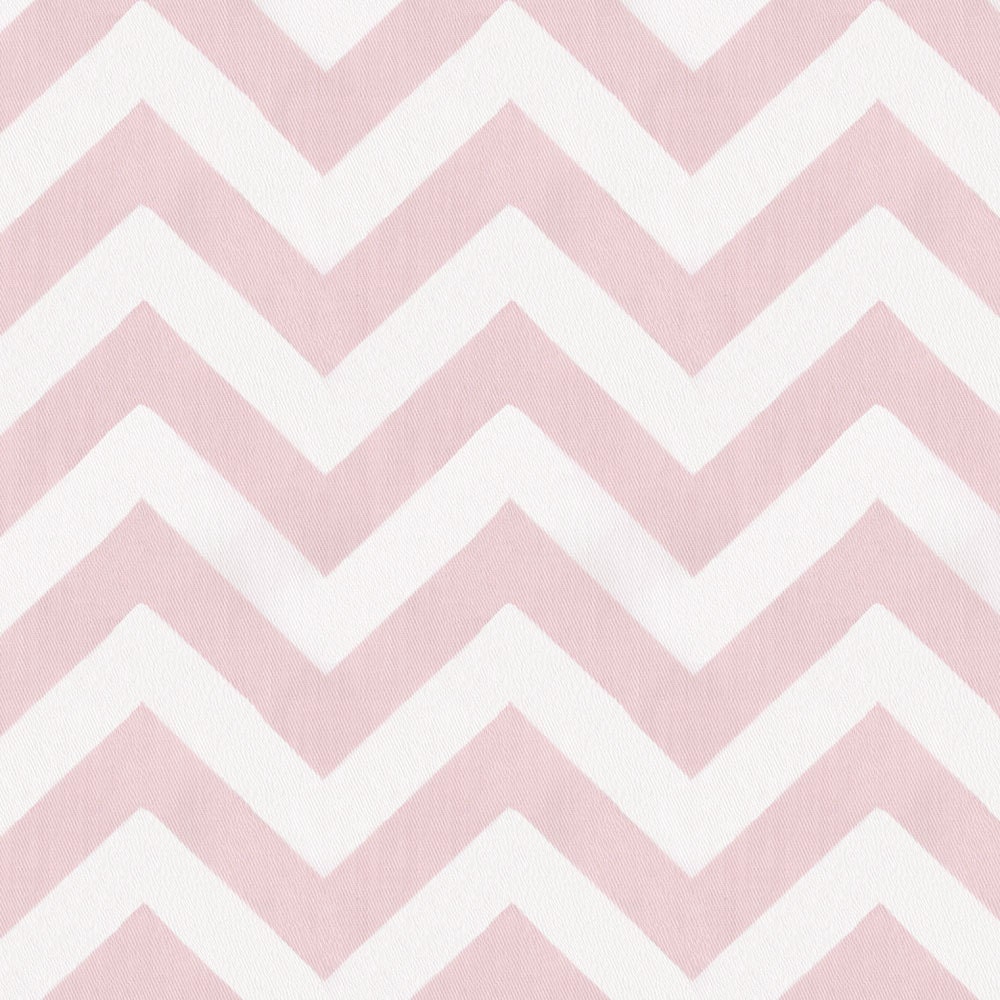 ZIGZAG TABLE RUNNER  - Zigzag baby pink and white, Zigzag chevron decor wedding bridal