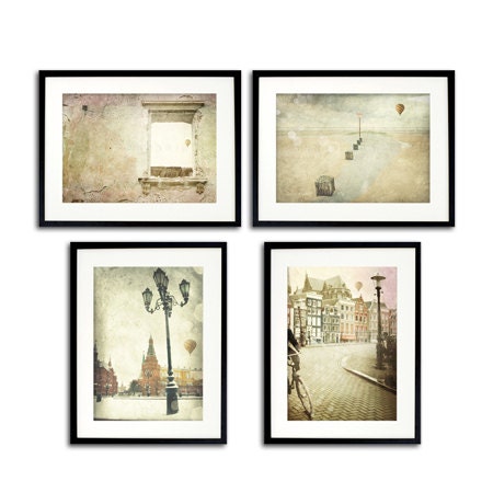 Four 5x7(13x18cm), Landscape photography, Photo set, Photography set, Home decor, Wall decor, Wall art, Photo collection, Image collection