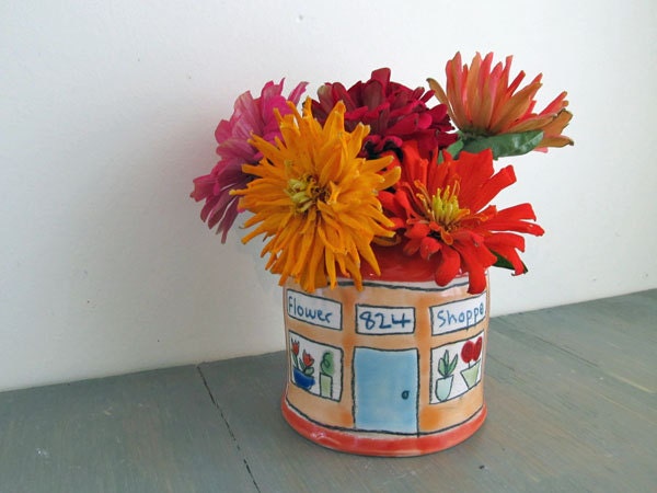 Porcelain Flower Vase