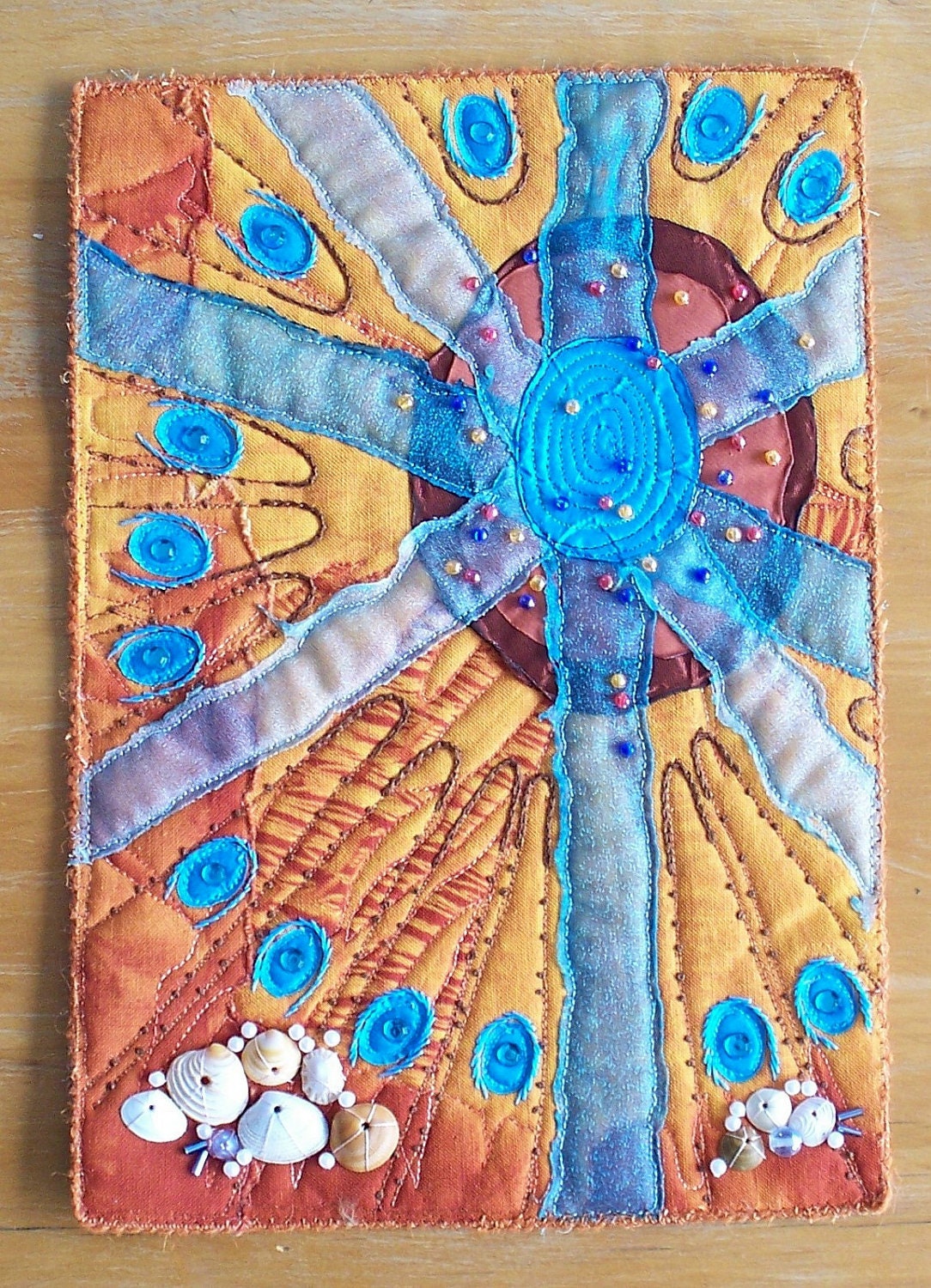LIGHT - art quilt - original design