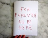 Marci Washingtons For Forever I'll Be Here Zine