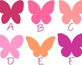 100 Large Custom Paper Butterflies