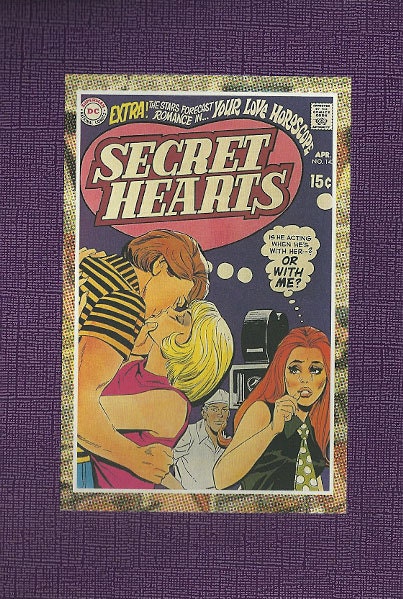 Secret Hearts Paperback Book Cover - Large Trade Size