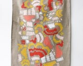 Scribble Tea Towel