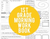 1st Grade Common Core Morning Work Book