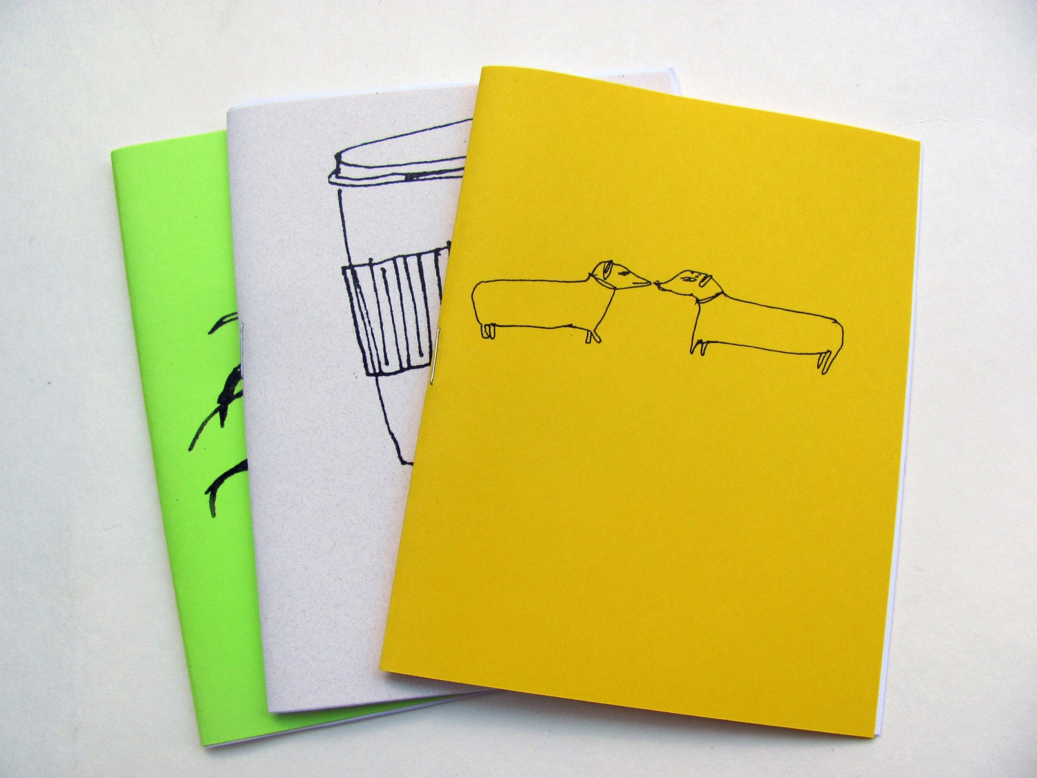 Set of 3 coloring books