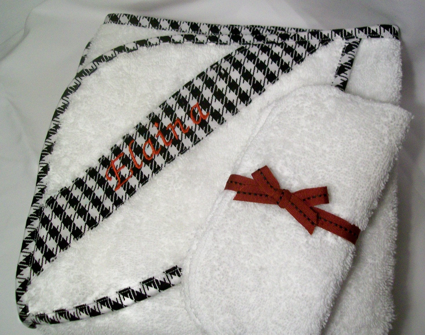 Alabama Hooded Towel Baby Gift Set Three pcs One Hooded Towel Two Washcloths