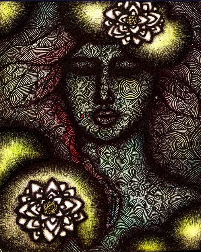 Ophelia - 8x10 archival giclee print