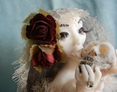 True Love Bride OOAK Tattoo Inspired Halloween Art Doll by Moninefaeries