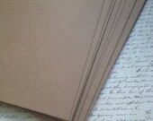 Matte Kraft or Metallic Cardstock / Full Sheets 8-1/2 x 11 / 25 Pack Wedding Stationery