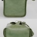 UPCYCLED Asparagus Green VINTAGE Camera Bag or Train Case w Dandelions and Seedlings