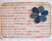 Paper Quilled Card, REDUCED Price, Sweet Girl Floral - READY to SHIP