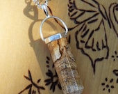 Picture Jasper Gemstone Pendulum Necklace . Connect with the Energy of the Earth, Ancient Civilizations and Ways