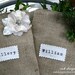 Personalized Burlap Stocking