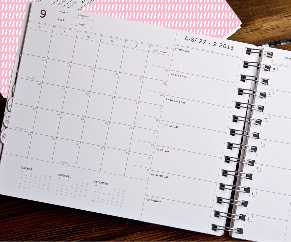 2013 Laurel Denise Planner pink