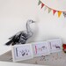 Personalised Name Plate - one of a kind, customised name plate, illustrated in water colour pen and ink